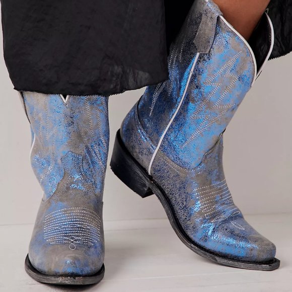 Lightning Strikes Western Boots by Free People - Picture 1 of 9